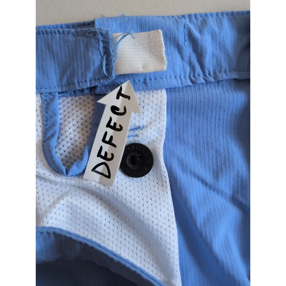 Magellan Men's Blue Fish Gear Outdoor Water Repellant Shorts Size Large